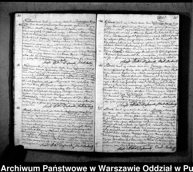 image.from.unit.number "Akta urodzeń, małżeństw i zgonów"