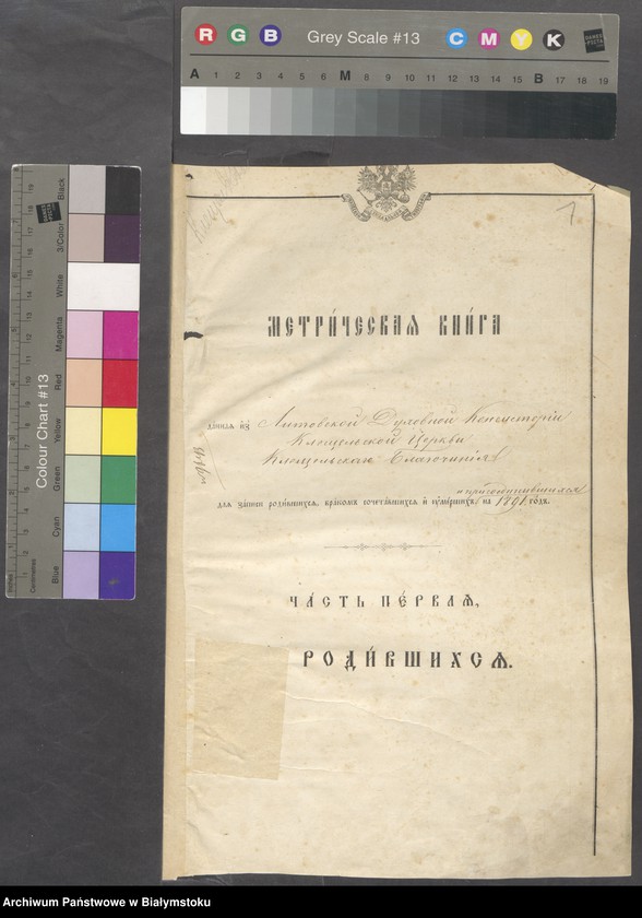 image.from.unit "Metričeskaja kniga... dlja zapisi rodivšichsja, brakom sočetavšichsja i umeršichna [lata 1891-1893]"