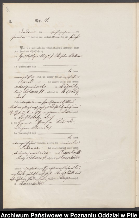 image.from.unit.number "Księga małżeństw"