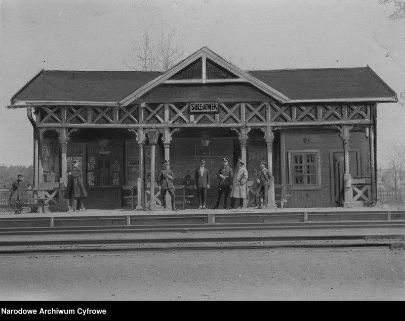 Obraz z jednostki "Stacja kolejowa w Sulejówku"