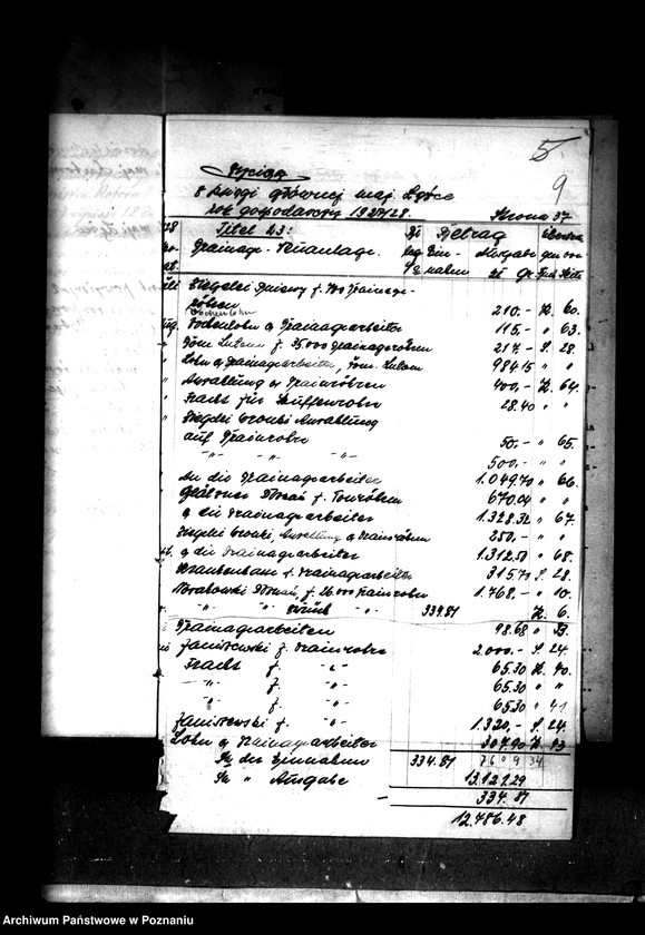 Obraz 15 z jednostki "Majątek Lutom powiatu międzychodzkiego parcelacja"