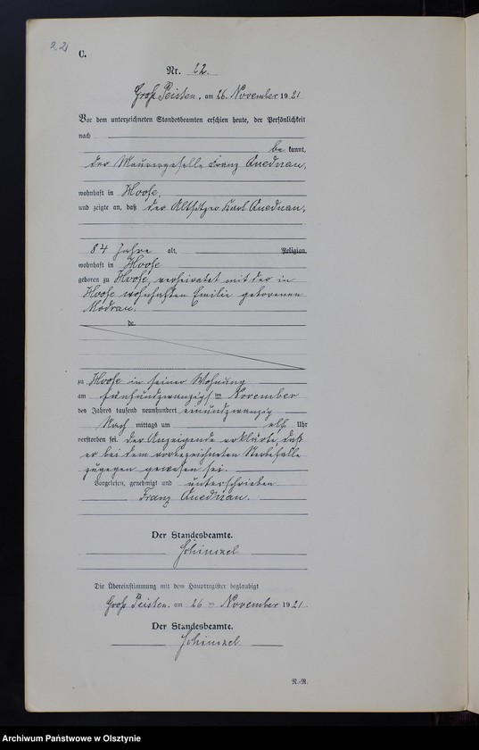 image.from.unit.number "Sterbe-Neben-Register Nr 1 - 24 [ Księga zgonów - wtóropis ]"