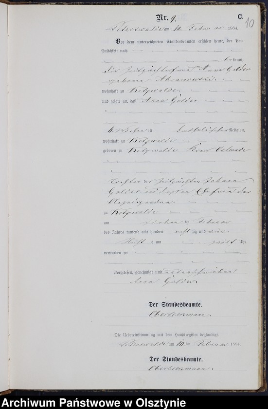 image.from.unit.number "Sterbe-Neben-Register Nr 1 - 115"