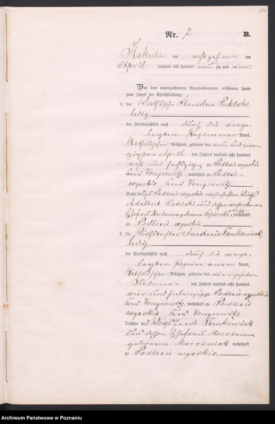 image.from.unit.number "Księga małżeństw"