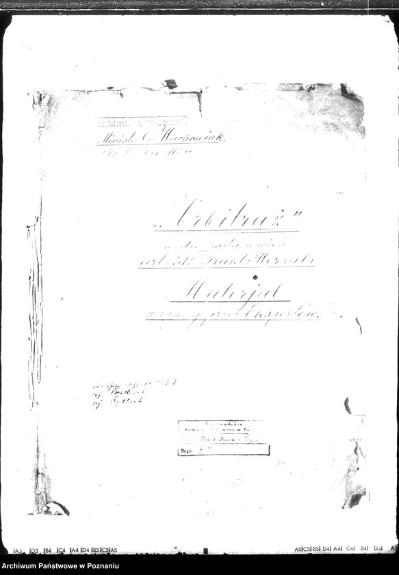 Obraz 6 z jednostki ""Arbitraż" [wedle postanowień artykuł 312 Trakt. Versalskiego materiał dot. ubezpieczeń społecznych zebrany przez ekspertów]."
