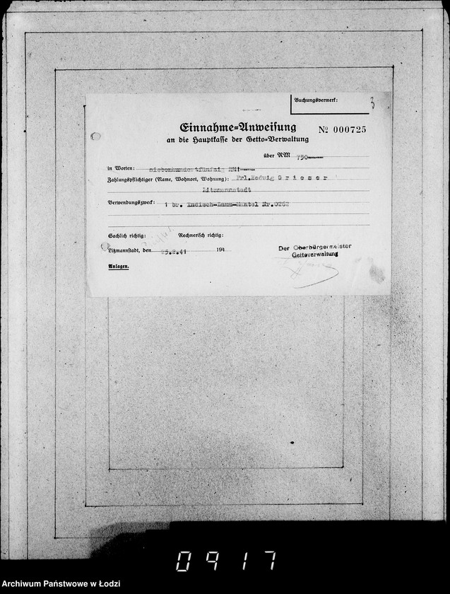 image.from.unit.number "Kasse Einnahmen von Pelzwaren"