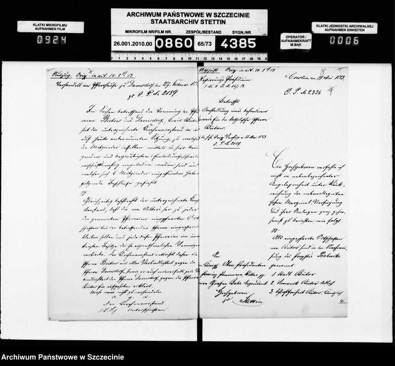 Obraz 7 z jednostki "Katholische Pfarrselle in Bütow"