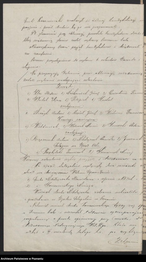 Obraz 19 z jednostki "Kaźmierz, powiat Szamotuły - akta koła."