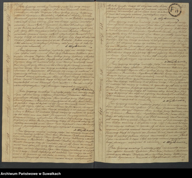 image.from.unit.number "Akta Urodzonych Urzędnika Stanu Cywilnego Gminy Kaletnickiey, od dnia 1-go Stycznia 1825 r. do dni ostatnich Grudnia tegoż Roku"