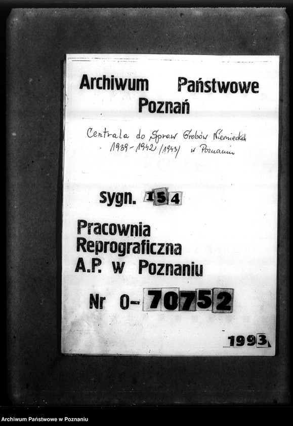 Obraz 13 z jednostki "Vermisste Alfred Kranz - Warschau (Warszawa)"