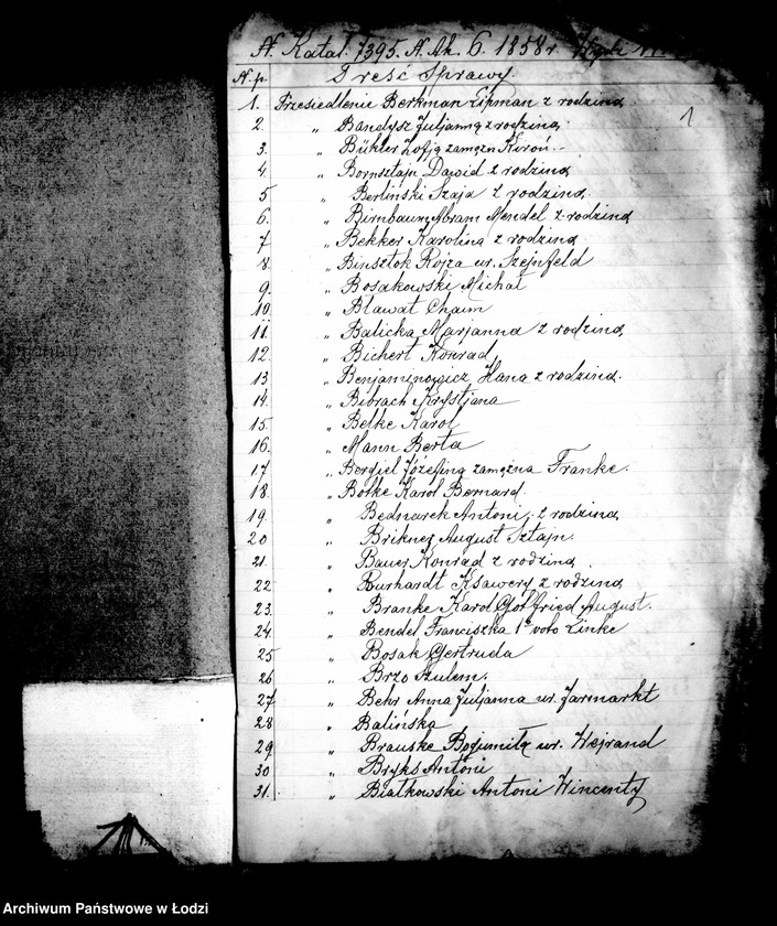 Obraz 6 z jednostki "Akta w przedmiocie przesiedleń"