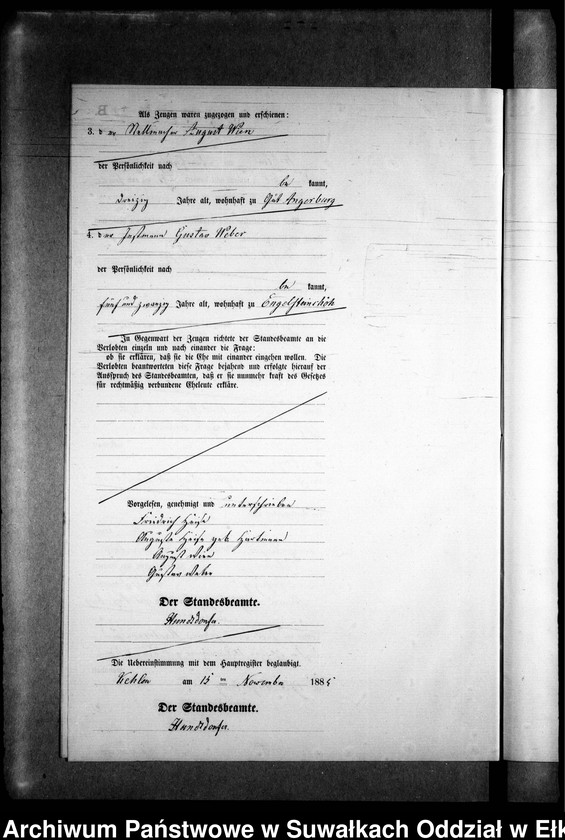 image.from.unit.number "Heiraths-Neben-Register des Preussischen Standes-Amtes Kehlen Kreis Angerburg"