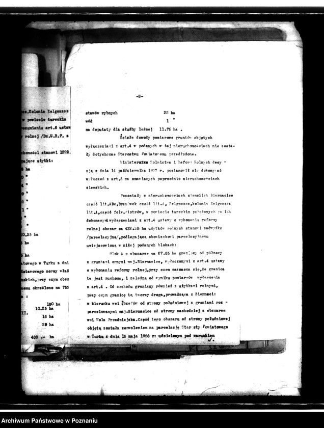 Obraz 7 z jednostki "Przymusowy wykup majątku Biernacice powiatu tureckiego"