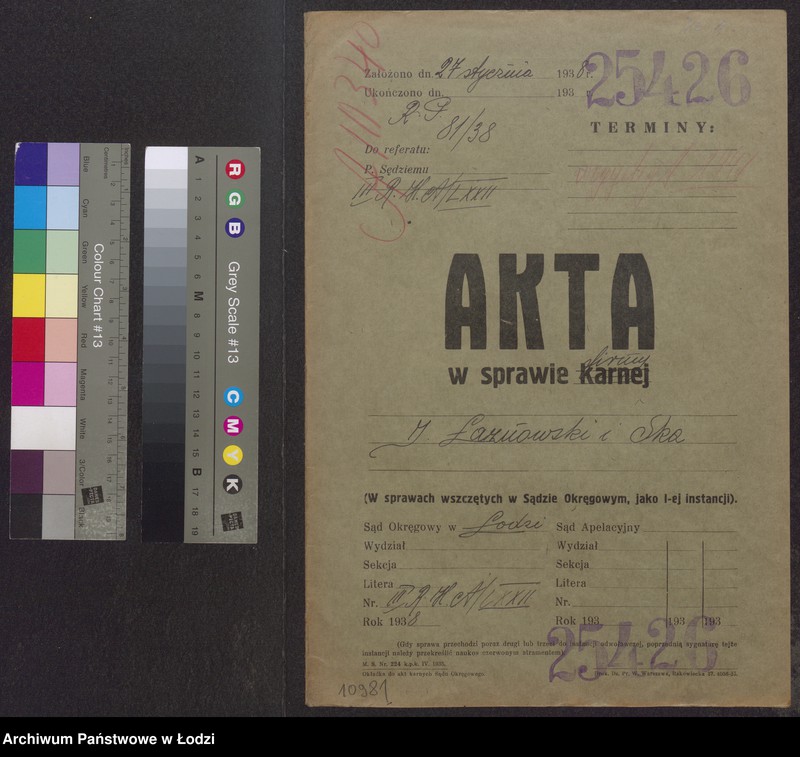 Obraz 2 z jednostki "Icek Łaznowski, Cyrla Edelbaum- sprzedaż odpadków bawełnianych"