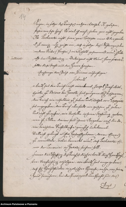 Obraz 18 z jednostki "A. betr. den Gutsbesitzer Stanislaus von Arndt, Johann von Arndt Landschaftsrat aus Dobieszewice"