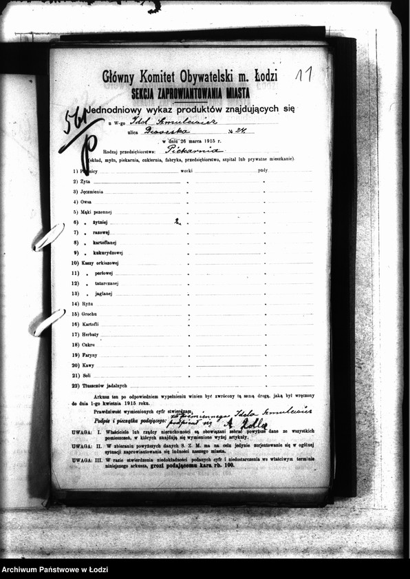 Obraz 14 z jednostki "Jednodniowy spis żywności"