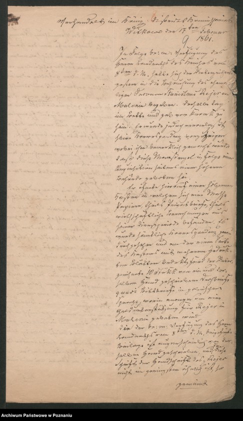 Obraz 13 z jednostki "A. betr. Stanislaus Rejer, Amtmann"