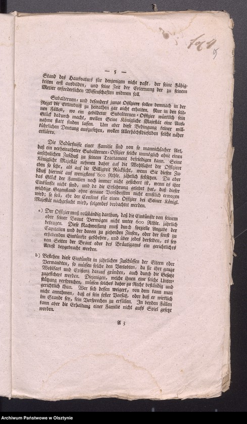 image.from.unit.number "Acta generalia und SpecialiaDie Copulation angehende Sachen (Circular-Verordnungen, Anweisungen)"