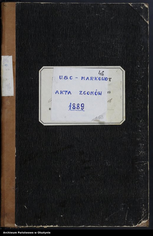 image.from.unit.number "Sterbe-Neben-Register Nr 1 - 61"