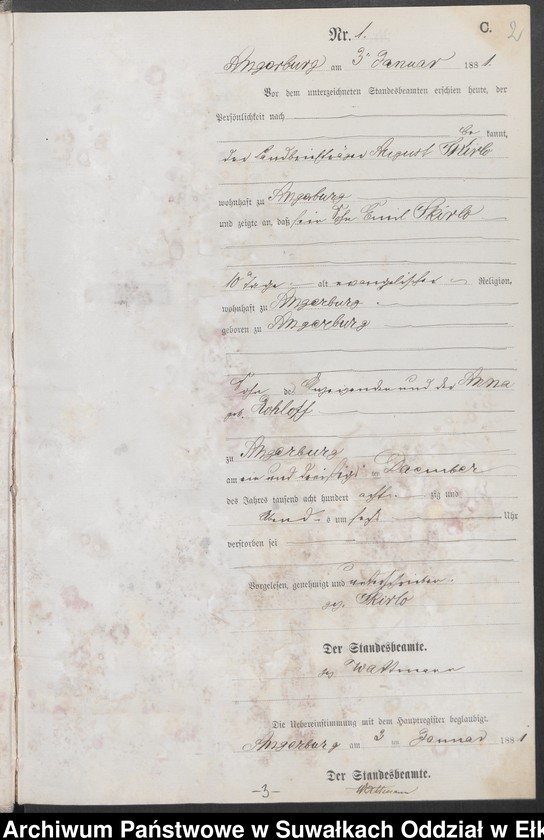 image.from.unit.number "Sterbe-Neben-Register des Preussischen Standes-Amtes Angerburg Kreis Angerburg"