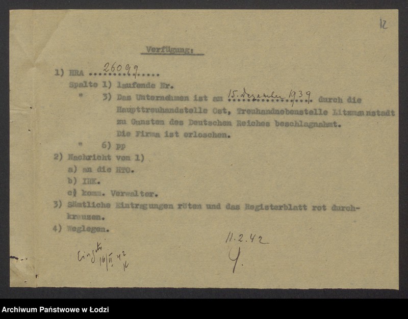 Obraz 14 z jednostki "Chaim Szymon Opatowski - sprzedaż torebek papierowych i foremek aluminiowzch własnego wyrobu"
