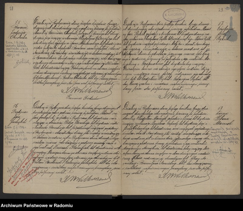 image.from.unit.number "[Duplikat akt urodzonych, zaślubionych i zmarłych parafii Przybyszew w 1920 roku]"