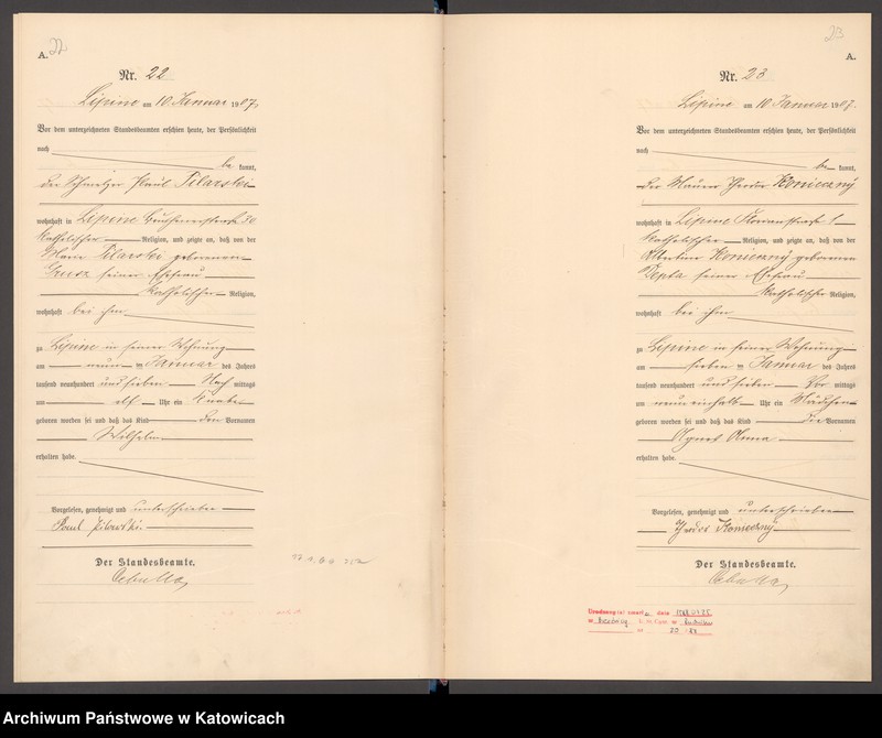 image.from.unit.number "Księga urodzeń T. I nr 1-400"