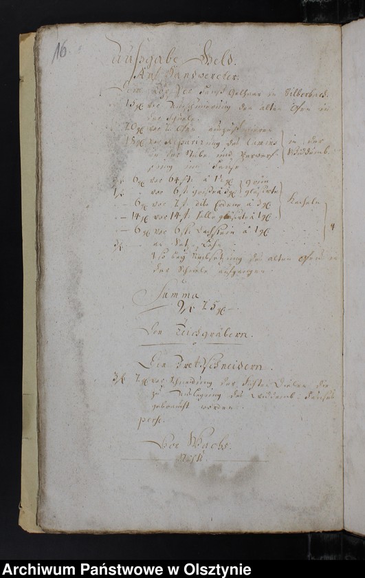 image.from.unit.number "Jahr Rechnung der Silberbachschen Kirchen"