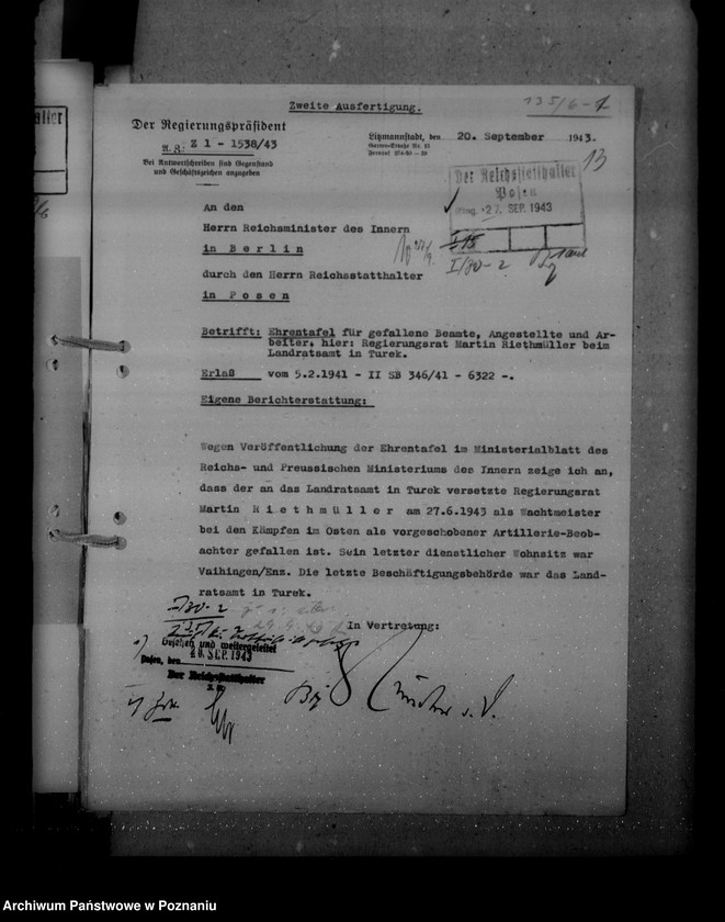 Obraz 18 z jednostki "Beamten des höheren, mittleren und einfachen Dienstes"