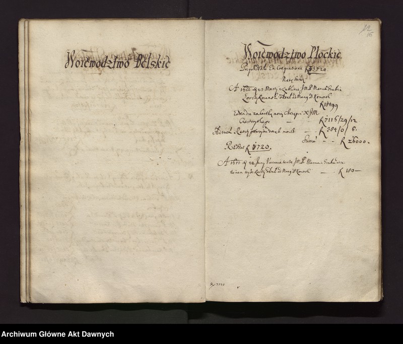 image.from.unit.number "Perceptarz ex coaequatione sejmu 1649 warszawskiego i poborów uchwalonych."