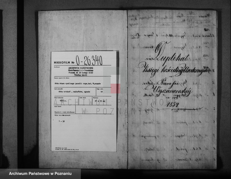 Obraz 3 z jednostki "Księga urodzonych, zaślubionych i zmarłych"