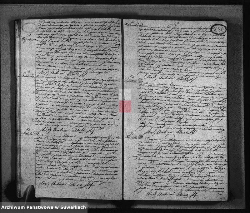 image.from.unit.number "[Akta Stanu Cywilnego Urodzonych, Zaślubionych i Zmarłych Gminy Filipowskiey z roku 1826]"