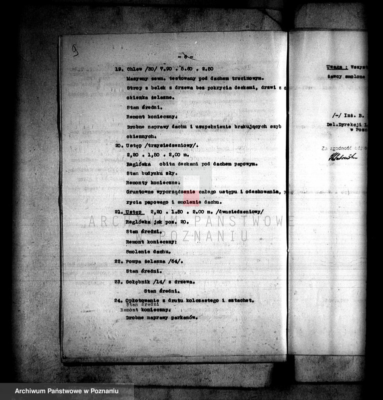 Obraz 13 z jednostki "/Sprawy administracji majątku państwowego Jeżowo powiatu szubińskiego/"