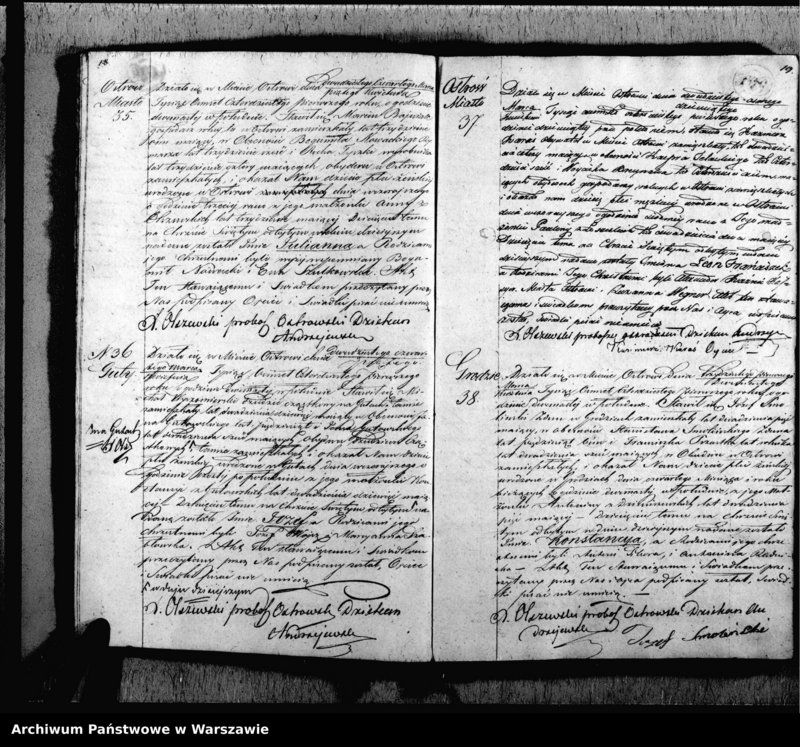 image.from.unit.number "Akta urodzeń, małżeństw i zgonów"