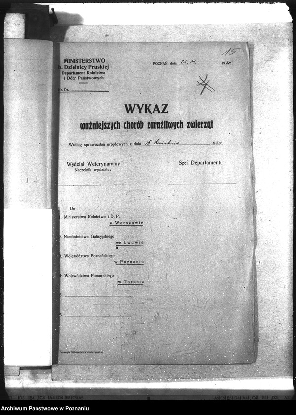 Obraz 19 z jednostki "Wykaz chorób zaraźliwych zwierząt"