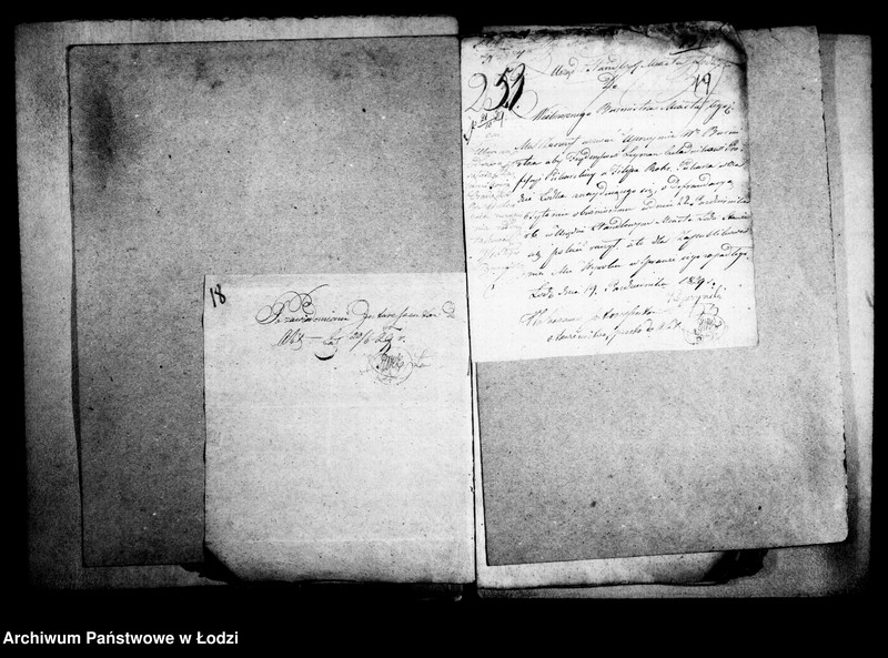 Obraz 18 z jednostki "Akta tyczące się popełnionych defraudacji skarbowych"