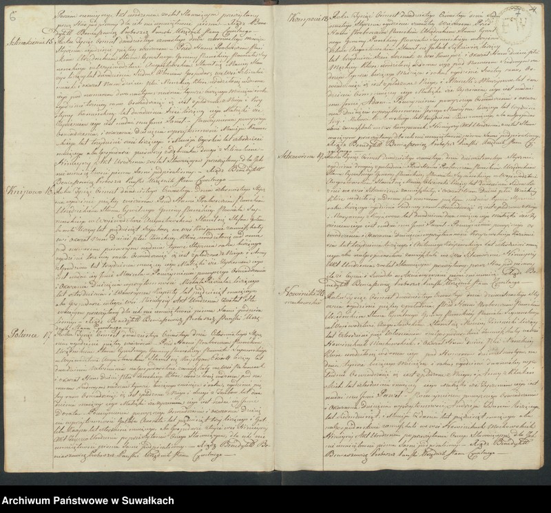 image.from.unit.number "Akta Urodzonych gminy puńskiey od dnia 1 stycznia do ostatniego grudnia 1824 roku"