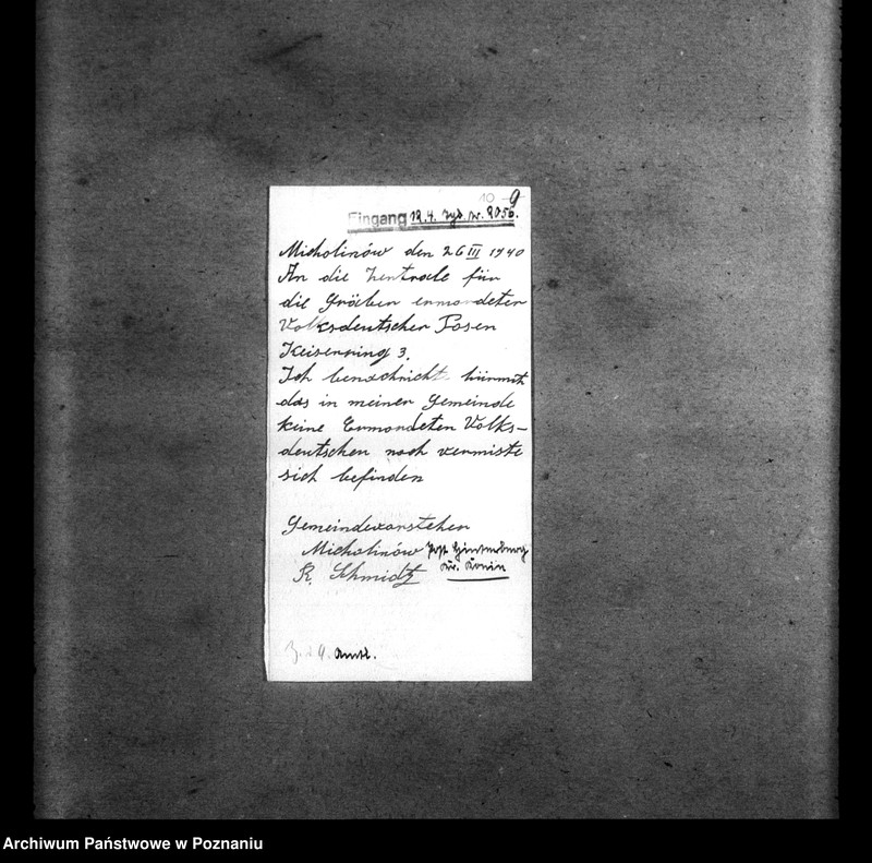 Obraz 14 z jednostki "Amtliche Meldungen Kreis Konin"