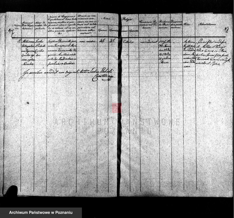 Obraz 12 z jednostki "Liber baptisatorum, copulatorum, mortuorum"
