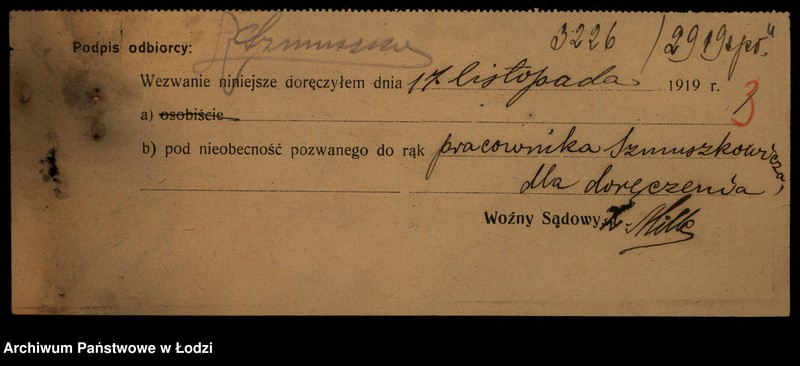 Obraz 6 z jednostki "„Bracia Szmuszkowicz”- sprzedaż i fabrykacja towarów manufakturowych"