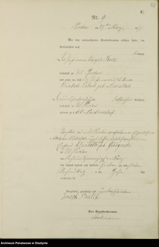 image.from.unit.number "Sterbe-Haupt-Register Nr 1 - 48"