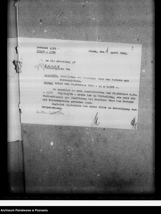 Obraz 6 z jednostki "Futtermittelgesetz"