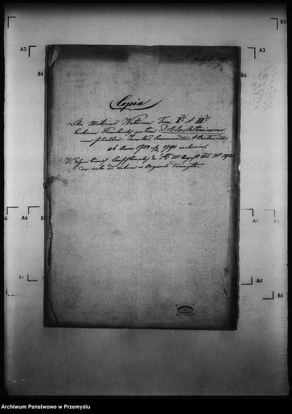 image.from.unit.number "[Kopie ksiąg metrykalnych parafii Szlachtowa (dekanat Muszyna)]"