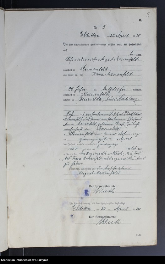 image.from.unit.number "Sterbe-Neben-Register Nr 1-16"