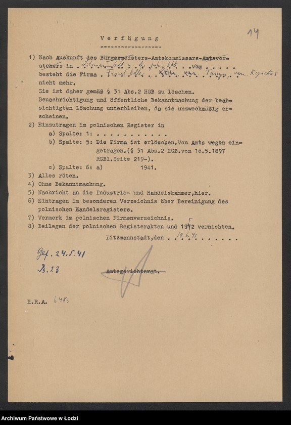 Obraz 16 z jednostki "Adler Fiszel- sprzedaż garderoby"