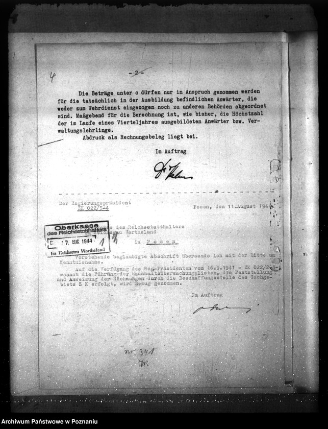 Obraz 8 z jednostki "Haushaltsmittel"