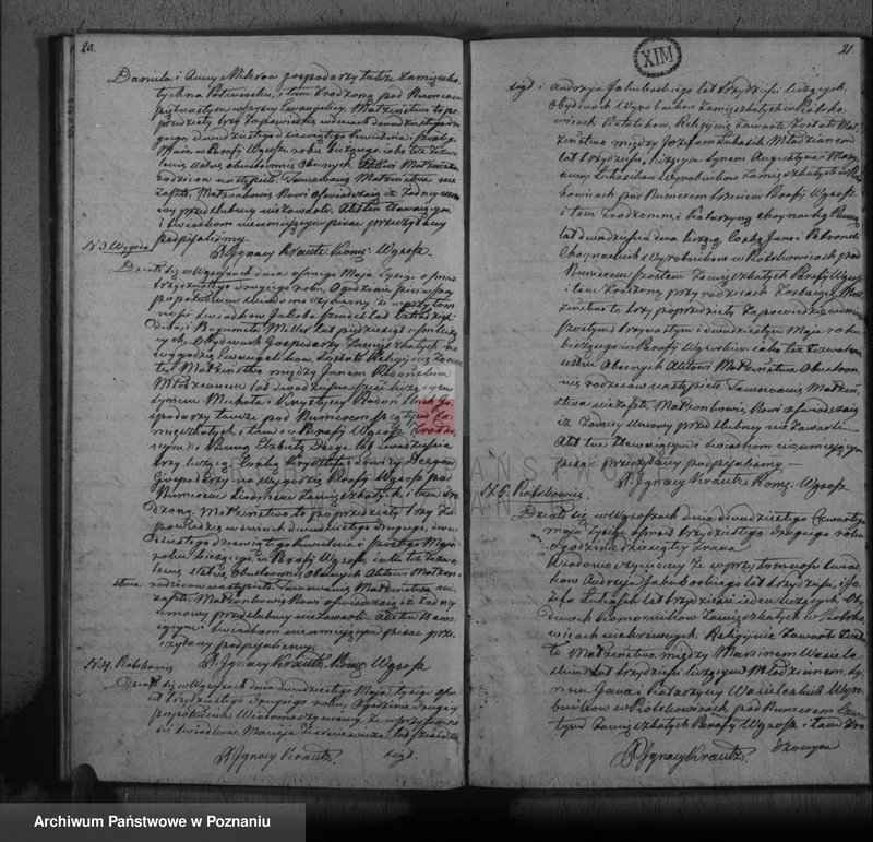 Obraz 11 z jednostki "Księga urodzeń, małżeństw i zgonu"