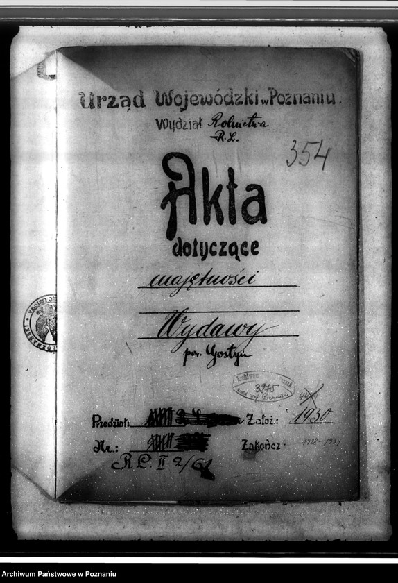 Obraz 4 z jednostki "Lasy majętności Wydawy w powiecie gostyńskim"