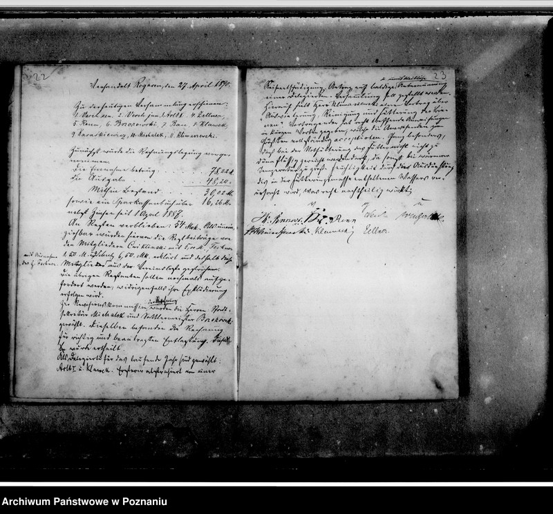 Obraz 17 z jednostki "Protokoły zebrań członków związku"