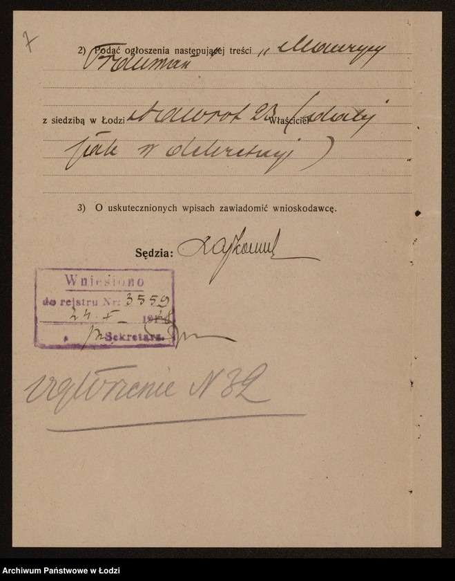 Obraz 9 z jednostki "Maurycy Trauman - ajentura"